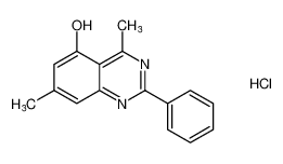 4,7-dimethyl-2-phenylquinazolin-5-ol hydrochloride CAS:97066-29-0 manufacturer & supplier