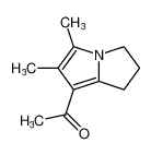 Ethanone, 1-(2,3-dihydro-5,6-dimethyl-1H-pyrrolizin-7-yl)- CAS:97073-04-6 manufacturer & supplier