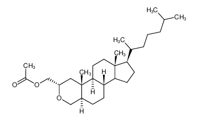 2α-Acetoxymethyl-3-oxa-5α-cholestan CAS:97075-89-3 manufacturer & supplier