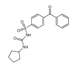 N-Cyclopentyl-N'-(p-benzoylphenylsulfonyl)-harnstoff CAS:97078-22-3 manufacturer & supplier