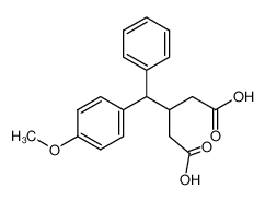 β-(Phenyl-(p-methoxy-phenyl)-methyl)-glutarsaeure CAS:97080-72-3 manufacturer & supplier