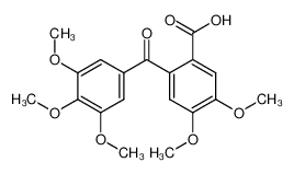 3,4-dimethoxy-6-(3,4,5-trimethoxybenzoyl)benzoic acid CAS:97081-13-5 manufacturer & supplier