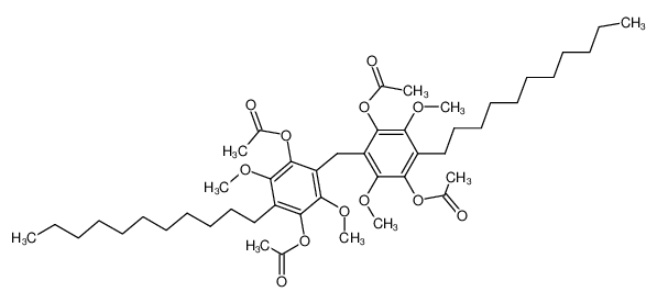 Tetra-O-methyl-tetrahydro-vilangin-tetraacetat CAS:97081-20-4 manufacturer & supplier