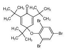 2,4,6-tri-tert-butyl-4-(2,4,6-tribromo-phenoxy)-cyclohexa-2,5-dienone CAS:97082-08-1 manufacturer & supplier