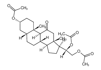 3α.20βF.21-triacetoxy-5β-pregnanone-(11) CAS:97082-85-4 manufacturer & supplier