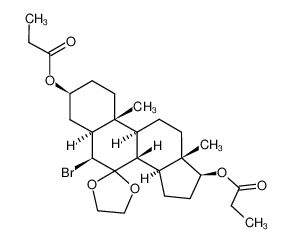 6β-Brom-7-ethylendioxy-3β,17β-dipropionyloxy-5α-androstan CAS:97082-90-1 manufacturer & supplier