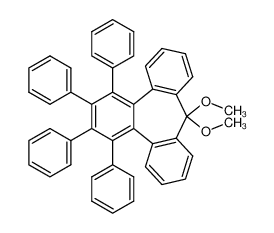 3',4',5',6'-Tetraphenyl-tribenzocycloheptatrienon-dimethylacetal CAS:97085-70-6 manufacturer & supplier