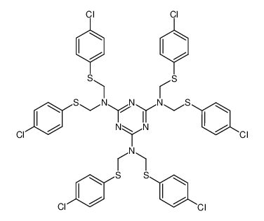 hexakis-N-(4-chloro-phenylsulfanylmethyl)-[1,3,5]triazine-2,4,6-triamine CAS:97085-72-8 manufacturer & supplier