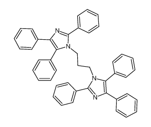 2,4,5,2',4',5'-hexaphenyl-1H,1'H-1,1'-propane-1,3-diyl-bis-imidazole CAS:97085-73-9 manufacturer & supplier