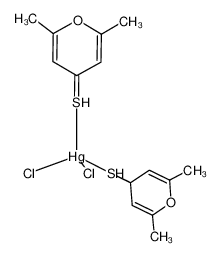 {Hg(2,6-dimethyl-4H-pyran-4-thione)2Cl2} CAS:97087-06-4 manufacturer & supplier