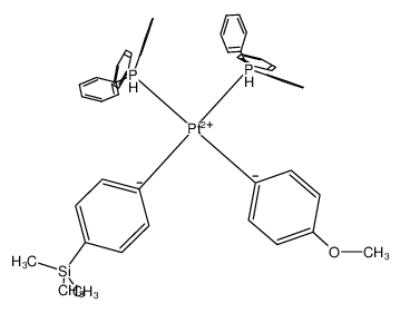 cis-(4-methoxyphenyl)(4-trimethylsilylphenyl)-bis(triphenylphosphane)platinum(II) CAS:97092-23-4 manufacturer & supplier