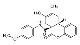 6a,7,10,10a-Tetrahydro-N-(4-methoxyphenyl)-8,9-dimethyl-6-oxo-6H-5-oxaphenanthren-6a-carboxamid CAS:97095-04-0 manufacturer & supplier