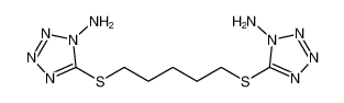 1H-Tetrazol-1-amine, 5,5'-[1,5-pentanediylbis(thio)]bis- CAS:97096-41-8 manufacturer & supplier