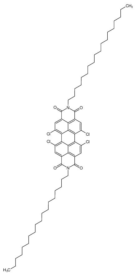 Anthra[2,1,9-def:6,5,10-d'e'f']diisoquinoline-1,3,8,10(2H,9H)-tetrone, 5,6,12,13-tetrachloro-2,9-dioctadecyl- CAS:97097-95-5 manufacturer & supplier