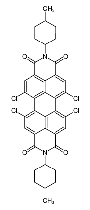 5,6,12,13-tetrachloro-2,9-bis(4-methylcyclohexyl)anthra[2,1,9-def:6,5,10-d'e'f']diisoquinoline-1,3,8,10(2H,9H)-tetraone CAS:97097-99-9 manufacturer & supplier