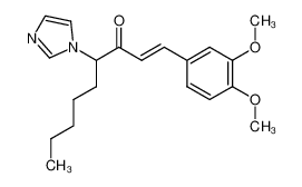 1-(3',4'-dimethoxyphenyl)-4-(imidazole-1'-yl)-1-nonene-3-one CAS:97099-52-0 manufacturer & supplier