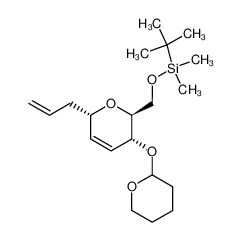 [(2S,3R,6S)-6-Allyl-3-(tetrahydro-pyran-2-yloxy)-3,6-dihydro-2H-pyran-2-ylmethoxy]-tert-butyl-dimethyl-silane CAS:97102-58-4 manufacturer & supplier