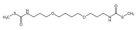 {3-[4-(3-Methylsulfanylcarbonylamino-propoxy)-butoxy]-propyl}-thiocarbamic acid S-methyl ester CAS:97103-71-4 manufacturer & supplier