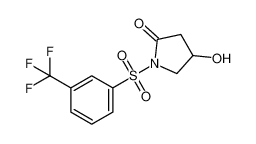 2-Pyrrolidinone, 4-hydroxy-1-[[3-(trifluoromethyl)phenyl]sulfonyl]- CAS:97110-77-5 manufacturer & supplier