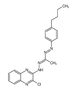 1-(4-butylphenyl)-5-(3-chloroquinoxalin-2-yl)-3-methylformazan CAS:97111-43-8 manufacturer & supplier