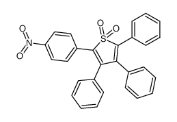 2-(4-nitro-phenyl)-1,1-dioxo-3,4,5-triphenyl-1λ6-thiophene CAS:97114-01-7 manufacturer & supplier