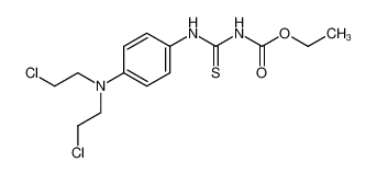 N-(4-(Bis-(2-chlor-ethyl)-amino)-phenyl)-N'-ethoxycarbonyl-thioharnstoff CAS:97118-41-7 manufacturer & supplier