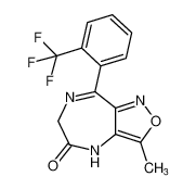 3-methyl-8-(2-(trifluoromethyl)phenyl)-4H-isoxazolo[4,3-e][1,4]diazepin-5(6H)-one CAS:97131-52-7 manufacturer & supplier