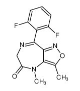 8-(2,6-difluorophenyl)-3,4-dimethyl-4H-isoxazolo[4,3-e][1,4]diazepin-5(6H)-one CAS:97131-57-2 manufacturer & supplier