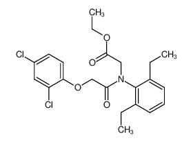 [[2-(2,4-Dichloro-phenoxy)-acetyl]-(2,6-diethyl-phenyl)-amino]-acetic acid ethyl ester CAS:97132-21-3 manufacturer & supplier