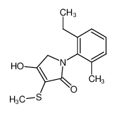 1-(2-Ethyl-6-methylphenyl)-1,5-dihydro-4-hydroxy-3-(methylthio)-2H-pyrrol-2-on CAS:97132-27-9 manufacturer & supplier