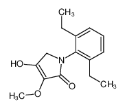 1-(2,6-Diethylphenyl)-1,5-dihydro-4-hydroxy-3-methoxy-5-2H-pyrrol-2-on CAS:97132-36-0 manufacturer & supplier