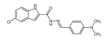 5-Chlor-N'-((4-dimethylamino-phenyl)-methylen)-2-indolcarbohydrazid CAS:97132-97-3 manufacturer & supplier