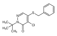 5-(benzylthio)-2-(tert-butyl)-4-chloropyridazin-3(2H)-one CAS:97137-31-0 manufacturer & supplier