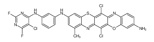 6,13-dichloro-N10-(3-((5-chloro-2,6-difluoropyrimidin-4-yl)amino)phenyl)-8-methylbenzo[5,6][1,4]oxazino[2,3-b]phenothiazine-3,10-diamine CAS:97140-74-4 manufacturer & supplier