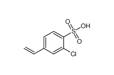 Benzenesulfonic acid, 2-chloro-4-ethenyl- CAS:97141-15-6 manufacturer & supplier