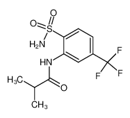 N-(2-Sulfamoyl-5-trifluoromethyl-phenyl)-isobutyramide CAS:97141-30-5 manufacturer & supplier