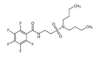 Benzamide, N-[2-[(dibutylamino)sulfonyl]ethyl]-2,3,4,5,6-pentafluoro- CAS:97142-25-1 manufacturer & supplier