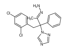 4-(2,4-Dichlorphenyl)-3-phenyl-3-(1H-1,2,4-triazol-1-yl)-2-butanon-hydrazon CAS:97149-76-3 manufacturer & supplier