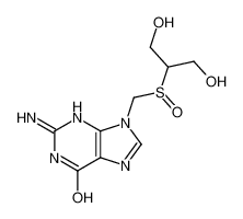 2-amino-9-(1,3-dihydroxypropan-2-ylsulfinylmethyl)-3H-purin-6-one CAS:97151-31-0 manufacturer & supplier