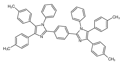 1,1'-diphenyl-4,5,4',5'-tetra-p-tolyl-1H,1'H-2,2'-p-phenylene-bis-imidazole CAS:97152-54-0 manufacturer & supplier