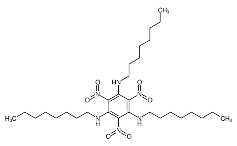 2,4,6-Trinitro-1,3,5-tris-octylamino-benzol CAS:97155-01-6 manufacturer & supplier