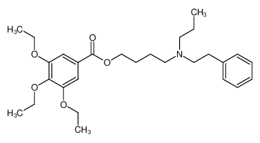 3,4,5-Trimethoxy-benzoesaeure-(4-(N-propyl-N-phenaethyl)-amino-butylester) CAS:97156-41-7 manufacturer & supplier