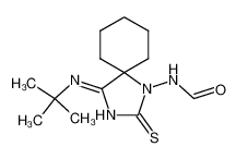 4-tert-butylamino-1-formylamino-1,3-diaza-spiro[4.5]dec-3-ene-2-thione CAS:97159-55-2 manufacturer & supplier