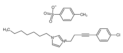 1-[4-(4-chlorophenyl)-3-butynyl]-3-heptylimidazolium 4-methylbenzenesulfonate CAS:97163-39-8 manufacturer & supplier