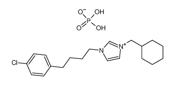 1-[4-(4-Chlorophenyl)butyl]-3-(cyclohexylmethyl)imidazolium dihydrogenphosphate CAS:97163-68-3 manufacturer & supplier