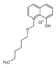 Quinolinium, 1-[(hexyloxy)methyl]-8-hydroxy-, chloride CAS:97166-45-5 manufacturer & supplier