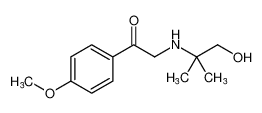 Ethanone, 2-[(2-hydroxy-1,1-dimethylethyl)amino]-1-(4-methoxyphenyl)- CAS:97167-98-1 manufacturer & supplier