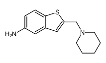 2-(piperidin-1-ylmethyl)-1-benzothiophen-5-amine CAS:97172-46-8 manufacturer & supplier