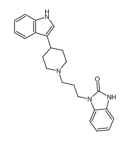 N-{3-[4-(3-indolyl)-piperidino]-propyl}-benzimidazolone CAS:97181-10-7 manufacturer & supplier