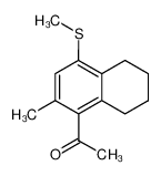 1-(2-Methyl-4-methylsulfanyl-5,6,7,8-tetrahydro-naphthalen-1-yl)-ethanone CAS:97183-06-7 manufacturer & supplier